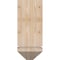 Ekena Millwork Imperial Arts and Crafts Smooth Bracket w/ Offset Brace, Douglas Fir, 7 1/2"W x 18"D x 18"H BKT0806X18X18IMP03SDF - alternate 3